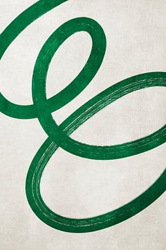 Twirl (groen) van Adriano Oliveira