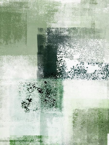 Surfaces 11 | Textured Greens by Menega Sabidussi