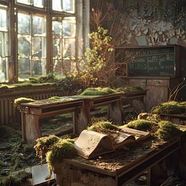 Lost Places: Classroom by Poster Art Shop