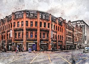 Manchester watercolor art #Manchester