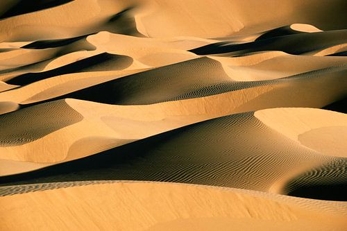 Sand dunes in Sahara