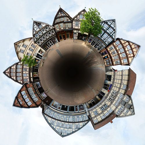 Celle Little Planet Zöllnerstrasse by Panorama Streetline