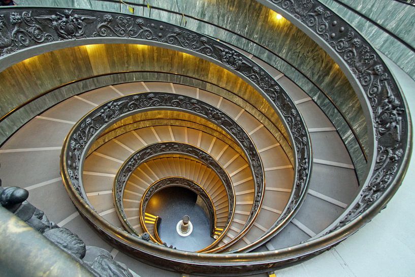 Treppe der Vatikanstadt von Otof Fotografie
