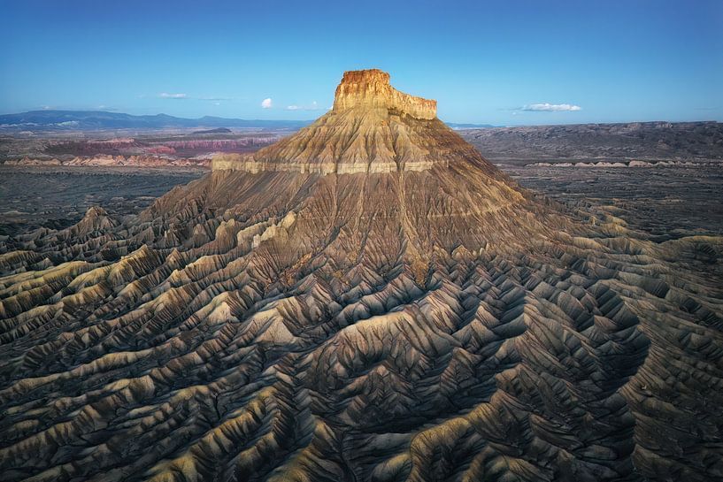 The butte before sunrise by Martin Podt