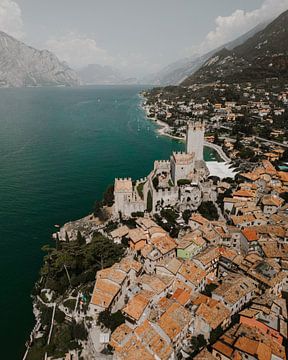 Malcesine on Lake Garda by @themissmarple