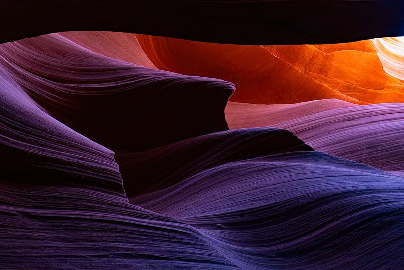 Antelope Canyon in Page, Arizona USA by Gert Hilbink