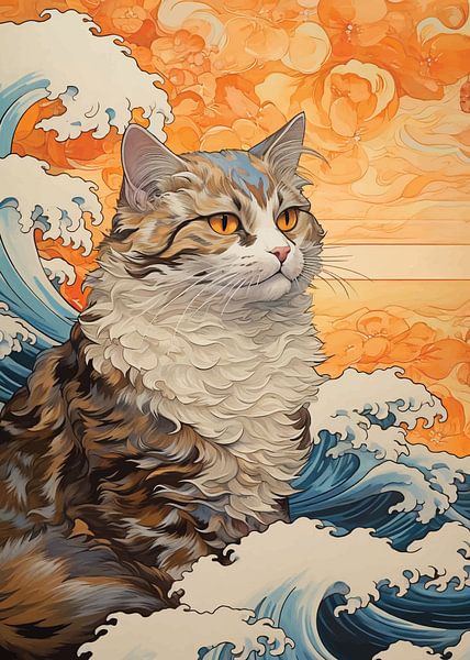 Serene zeekat van PublicArt77