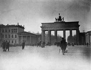 Berlin, Pariser Platz und Brandenburger Tor, 1900