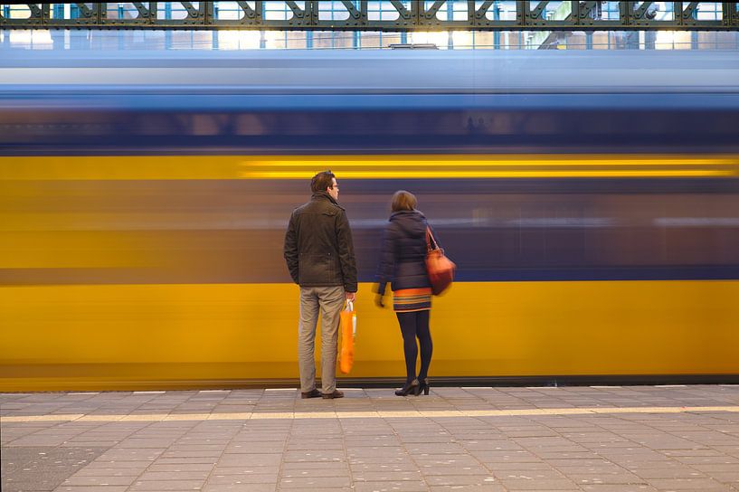 Daar gaat de trein by Marc Rijken