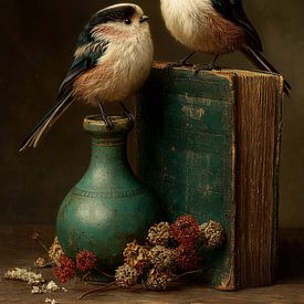 Vintage Tail Tit by Preet Lambon