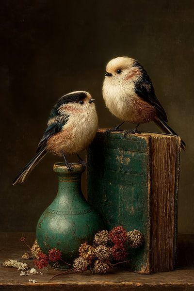 Vintage Tail Tit by Preet Lambon