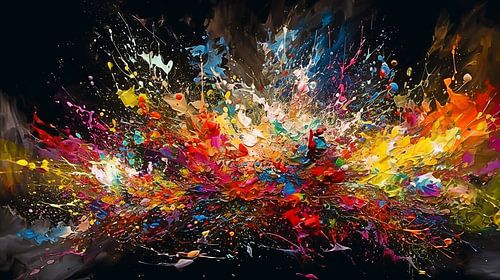 Abstract splash Art