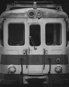 Voiture de chemin de fer ancienne sur Tim Goossens