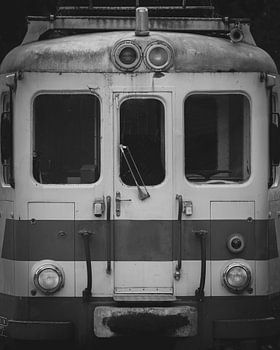 Antiker Eisenbahnwagen