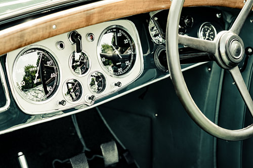 Lancia Astura dashboard