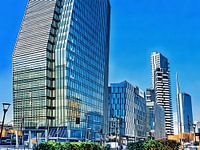 Quartier de Porta Nuova à Milan Italie