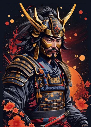 Samurai krijger stijl