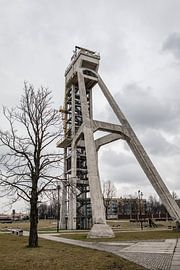 Szyb Prezydent de mijn de president in Chorzow Polen van Eric van Nieuwland