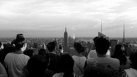Looking at the Empire State Building by Sofie Verbruggen
