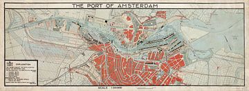 The port of Amsterdam