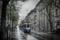 Tram à Zurich par Mark Bolijn Aperçu