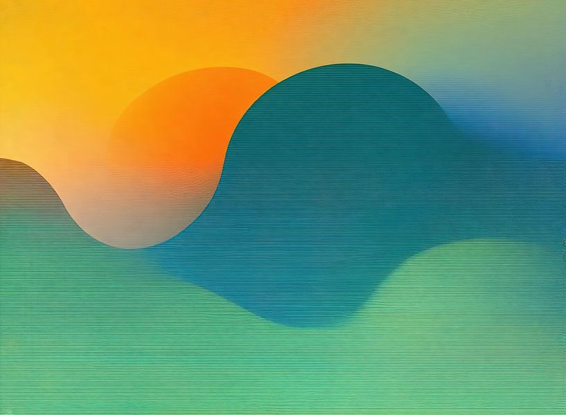 Colour gradient by Modern Collection