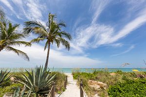 Weg zum Strand
