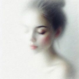 Portrait Délicat von J.O. Han