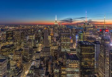 Skyline New York City van Marcel Kerdijk