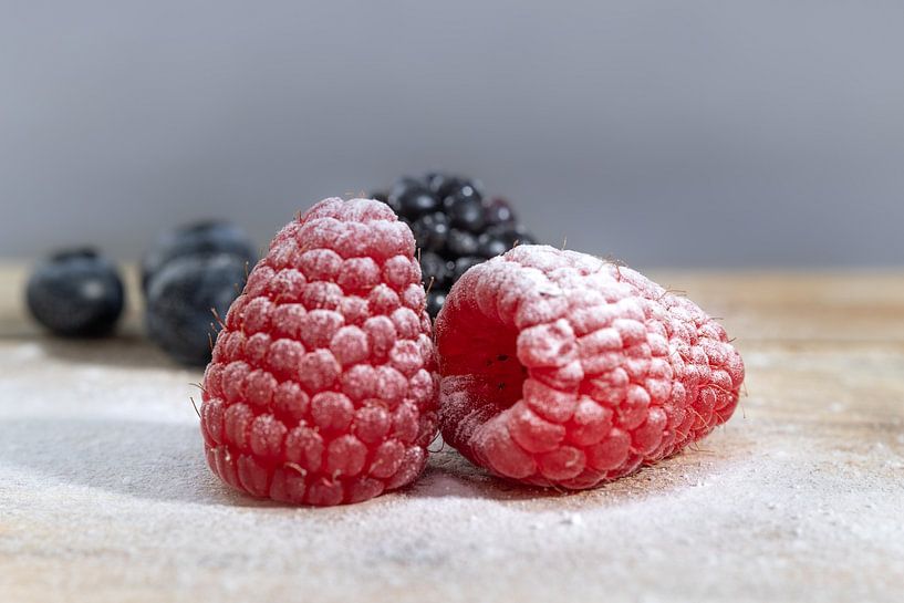 Still life Raspberry by E.M Hak