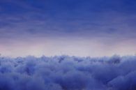 Sea of clouds in the blue hour by Besa Art thumbnail