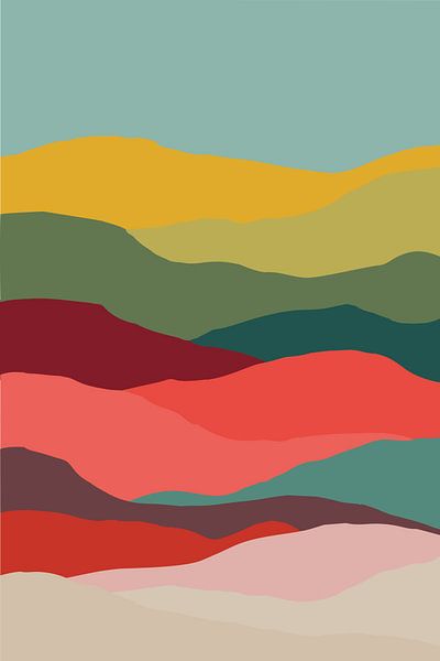 Earth Layers by Harry Hadders Design