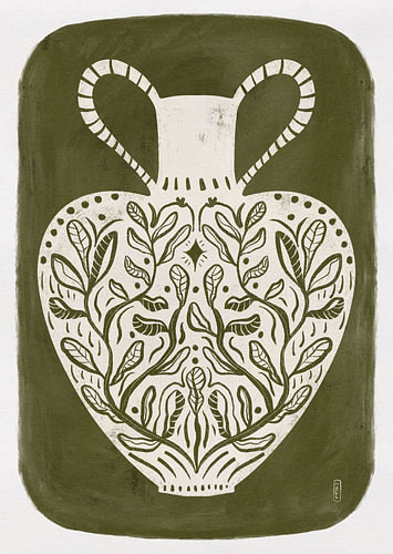 Botanische Folk-vaas
