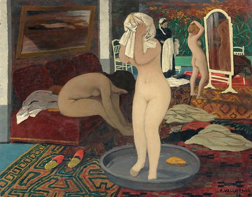 Félix Vallotton - Frauen bei ihrer Toilette (1897)