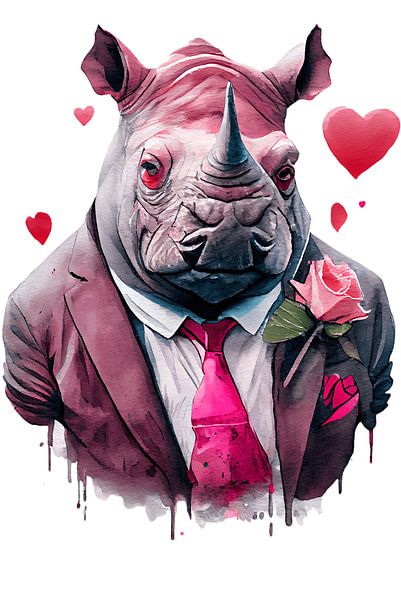 Rhino by Pixel4ormer