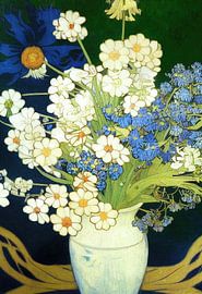 Still life with flowers by Bert Nijholt