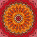 Mandala Mosaik  5 van Marion Tenbergen thumbnail