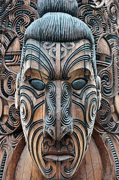 Te Puia: heilige Skulpturen und Traditionen von Frank Photos