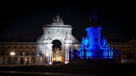 'Praça do Comércio' in Lisbon by Eddy Westdijk