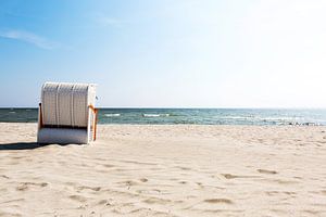 Strandkorb am Meer