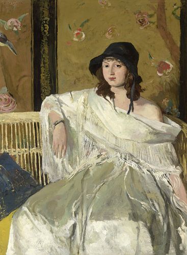 Girl in white, Coba Ritsema