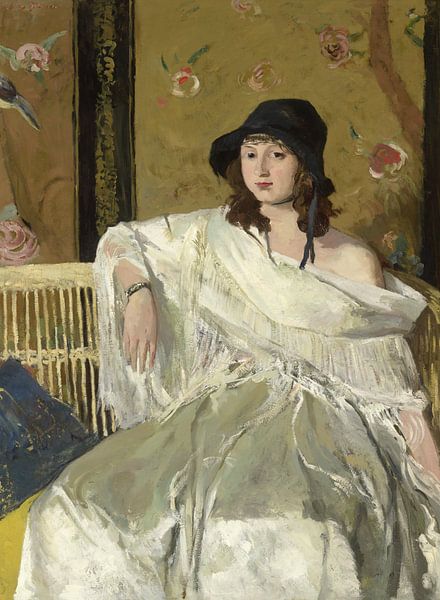 Girl in white, Coba Ritsema by Masterful Masters