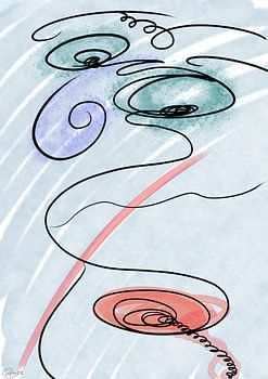 Period, abstract painting