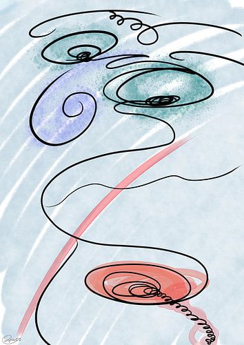 Period, abstract painting