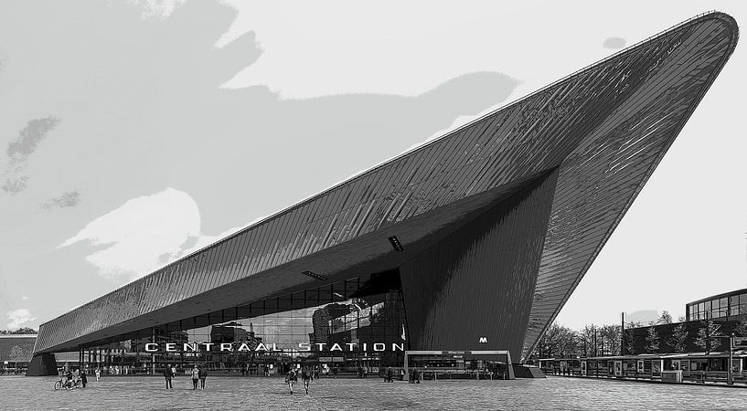 Rotterdam Hauptbahnhof von FotovanHenk