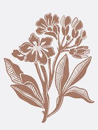 Erdige Blumen von Nikita Jariwala