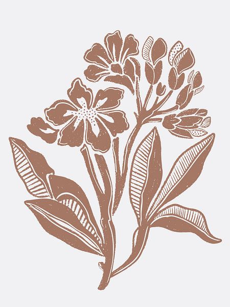 Aardse bloemen van Nikita Jariwala