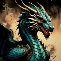 Majestueuze draak