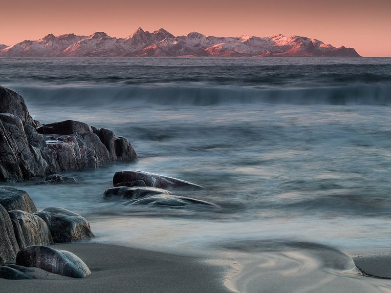 Sunrise on the Lofoten by Wim den Besten