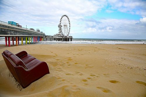 Scheveninger Strand mit dem Pier